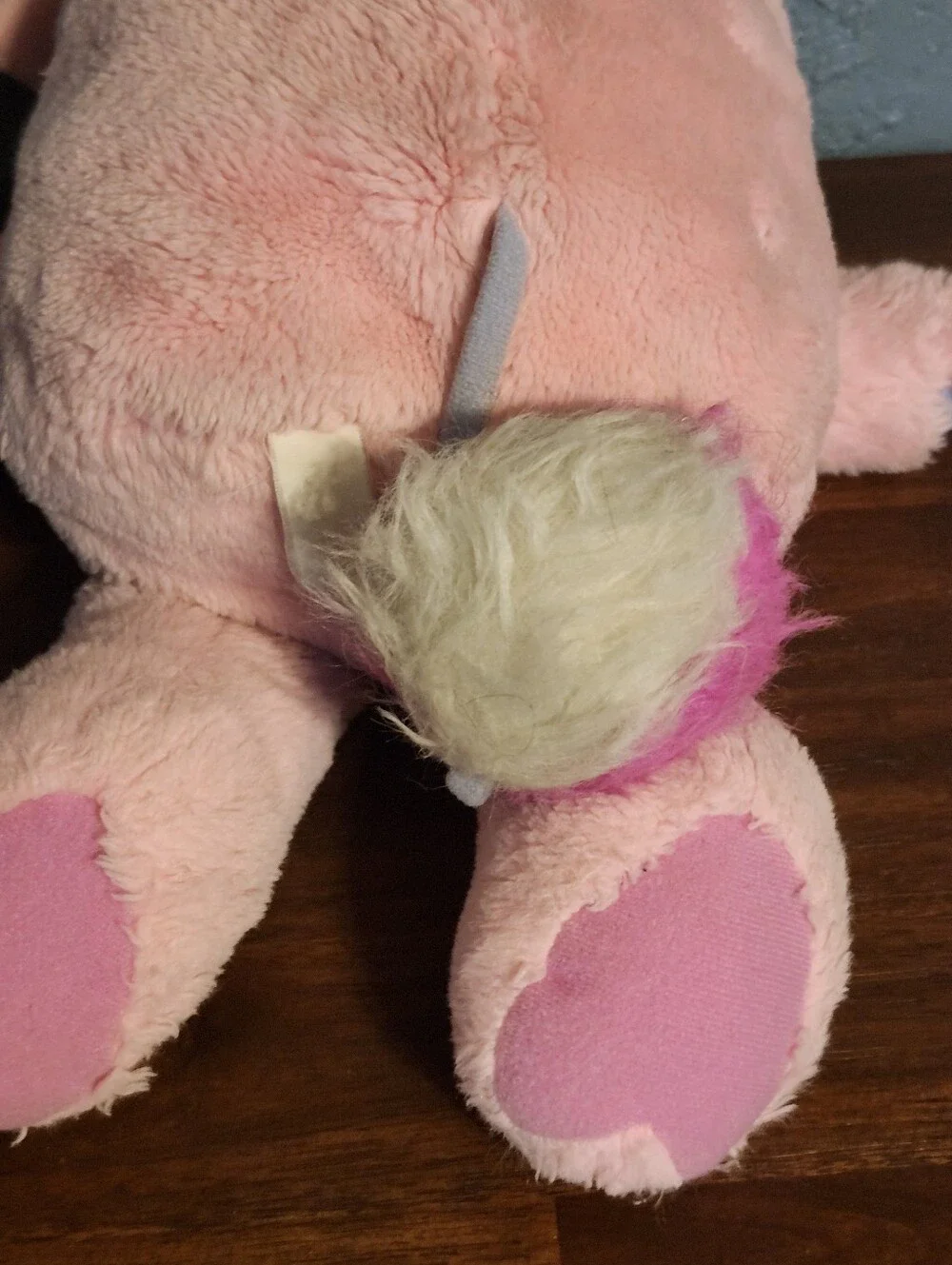 Vintage Mattel Party Popples 80's Plush Pink
